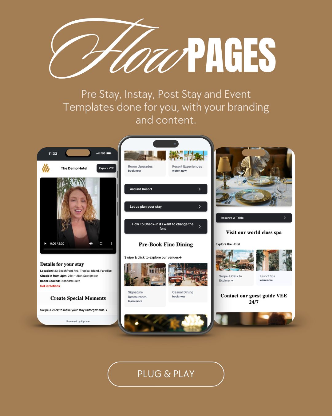 Flow Pages for UPRISER 